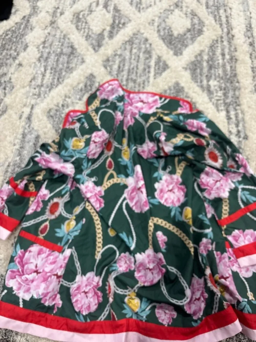 ChicMe Floral Button-Up Jacket Size S New